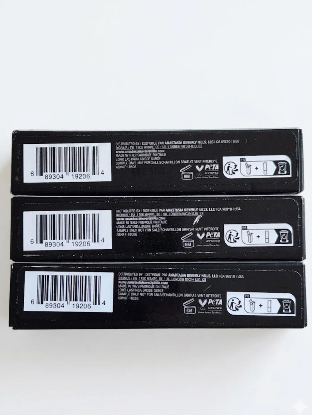 NWT 3 Anastasia Beverly Hills Lash Sculpt Lengthening & Volumizing Mascara